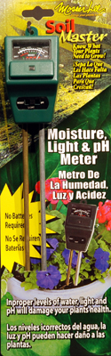 Soil Master pH Level, moisture, and light meter